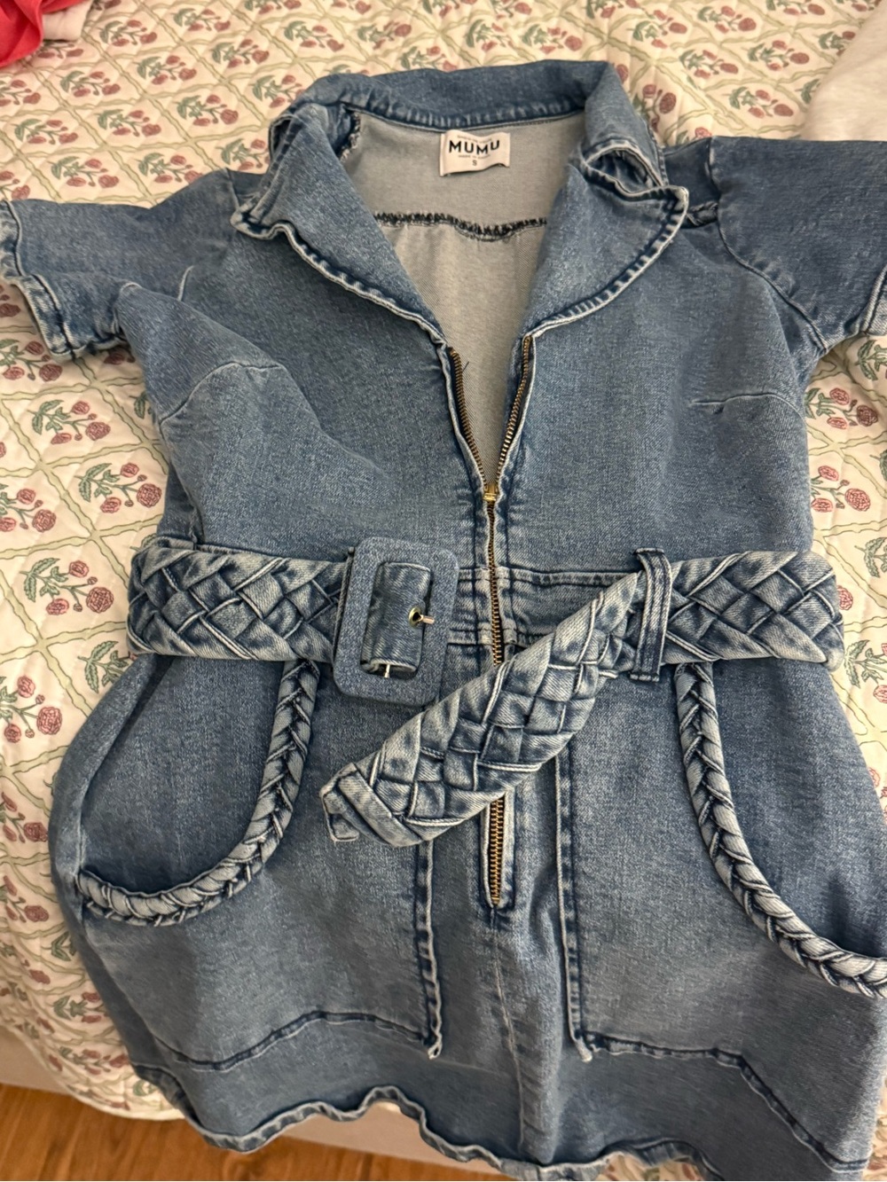 Show me your mumu outlaw denim dress